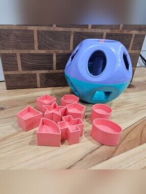 Tupperware Vintage Shape O Toy Shape Sorter